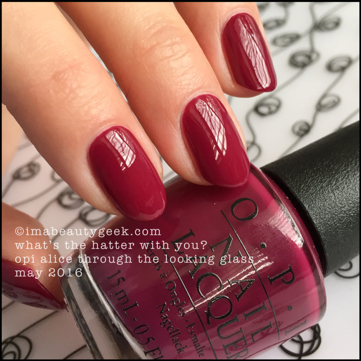 What's the Hatter with You? (OPI Nail Polish)