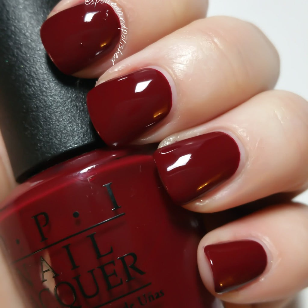 Got The Blues For Red (OPI Nail Polish)