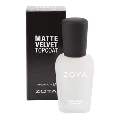 MatteVelvet Top Coat (Zoya Nail Polish)