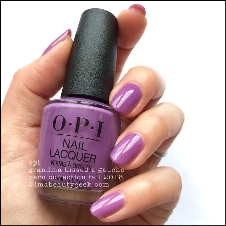 Grandma Kissed A Gaucho (OPI Nail Polish)