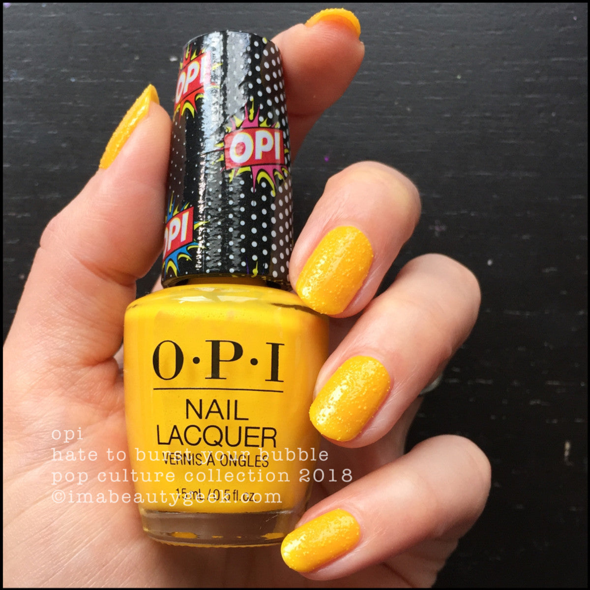 Hate to Burst Your Bubble (OPI Nail Polish)