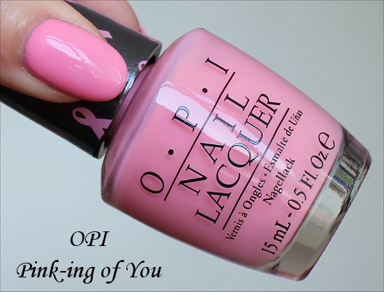 Pink-ing of You (OPI Nail Polish)
