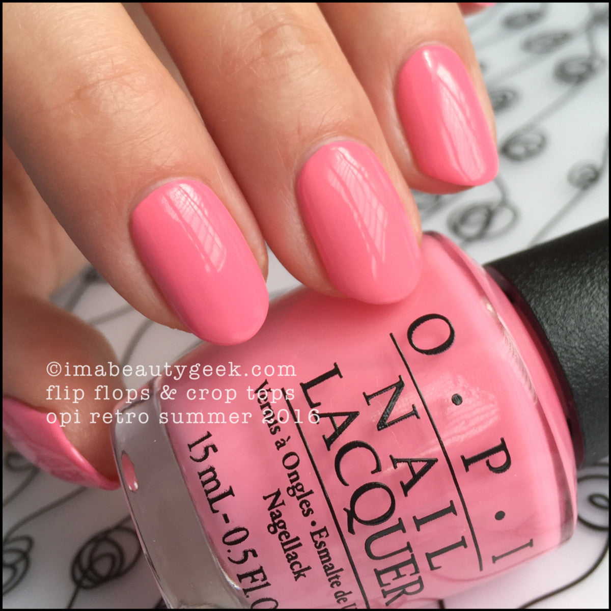 Flip Flops & Crop Tops (OPI Nail Polish)
