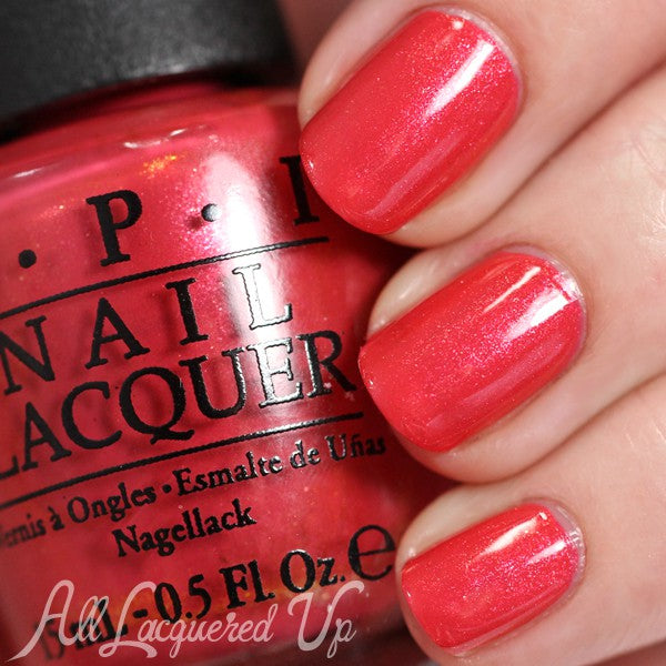 Go with the Lava Flow (OPI Nail Polish)