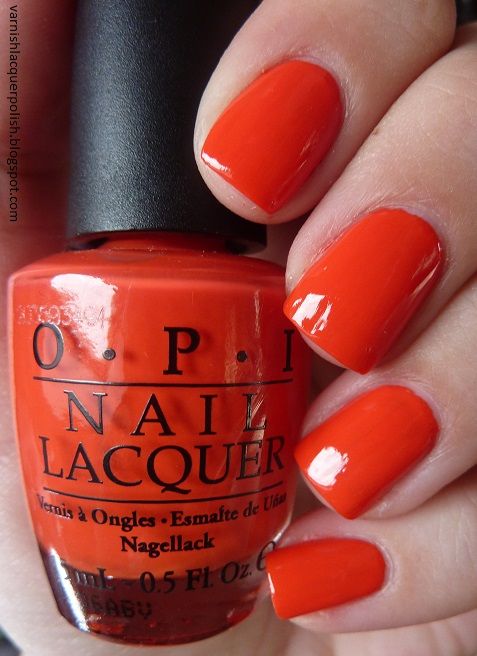 A Good Man-darin Is Hard To Find (OPI Nail Polish)