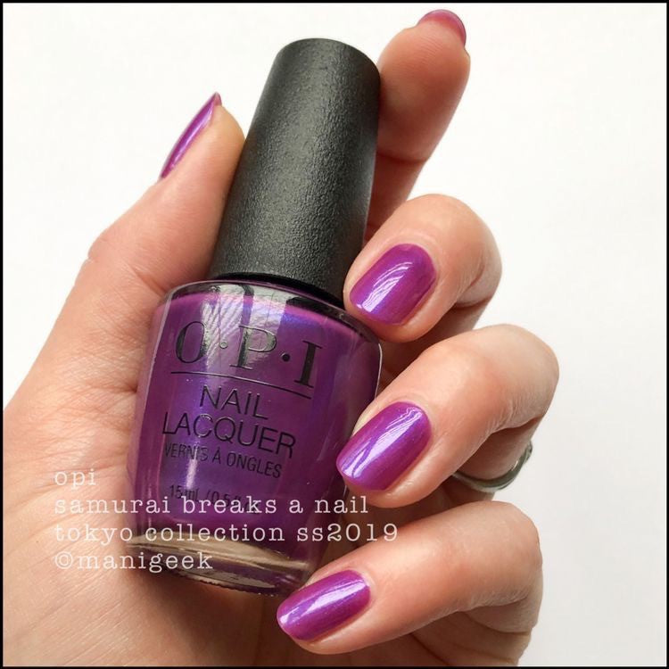 Samurai Breaks a Nail (OPI Nail Polish)
