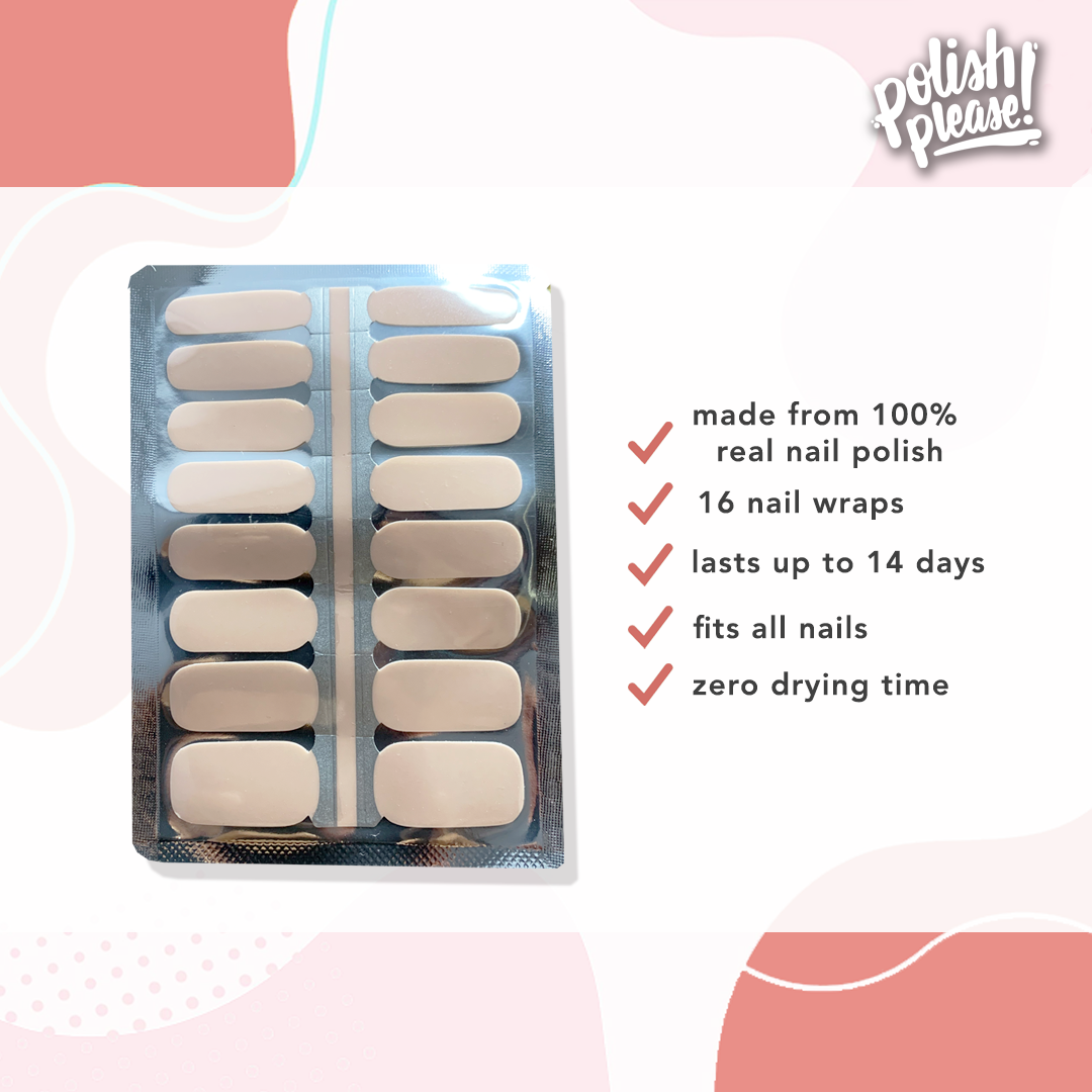 TIPSY NAIL WRAPS by Polish Please - Pretty Please