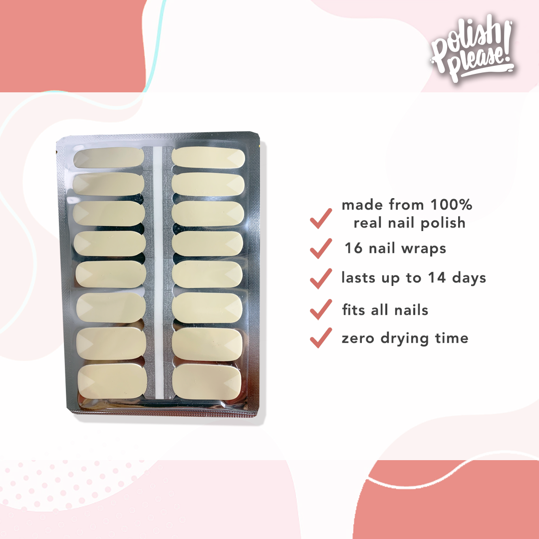 TIPSY NAIL WRAPS by Polish Please - Keep It Simple