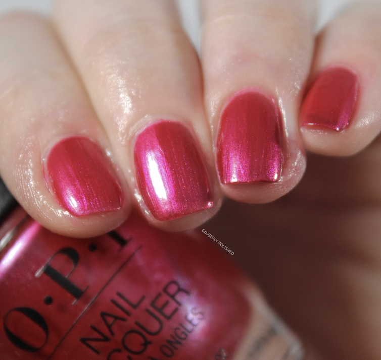 Pink, Bling and be Merry (OPI Nail Polish)