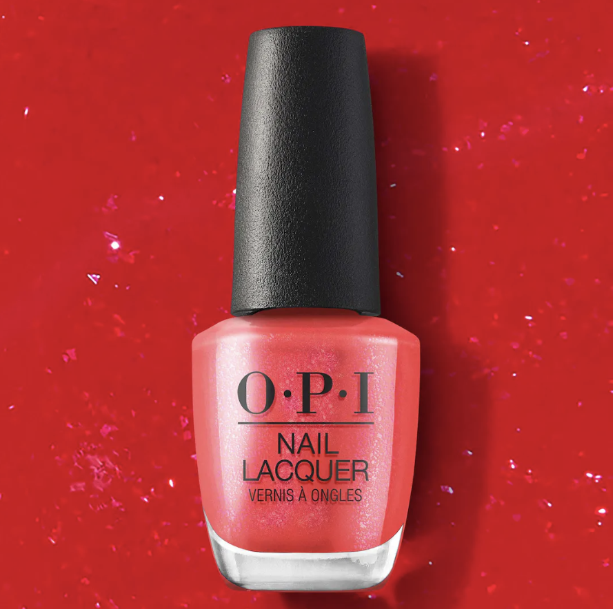 Left Your Texts on Red (OPI Nail Polish)