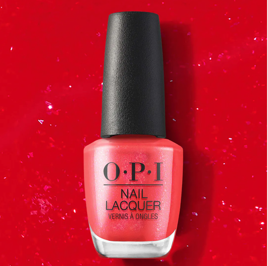 Left Your Texts on Red (OPI Nail Polish)