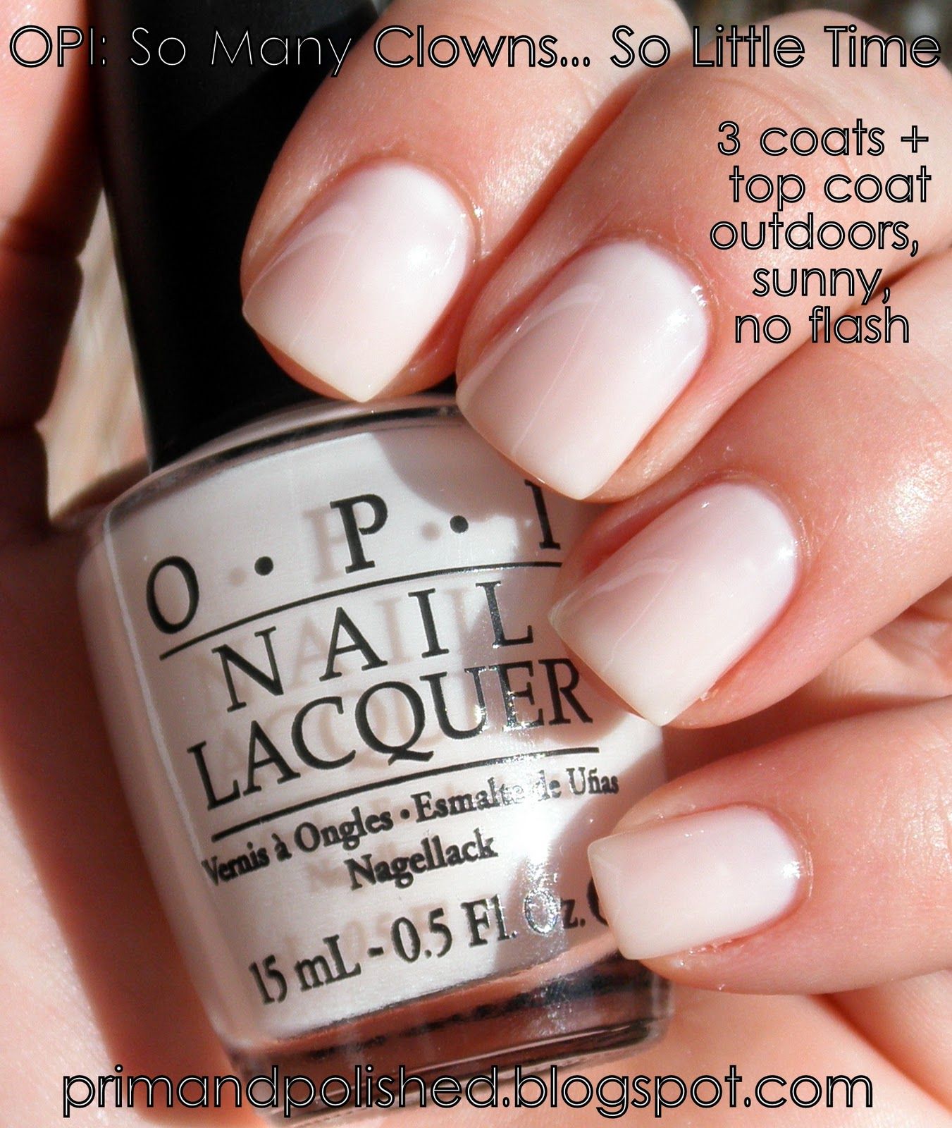 So Many Clowns…So Little Time (OPI Nail Polish)