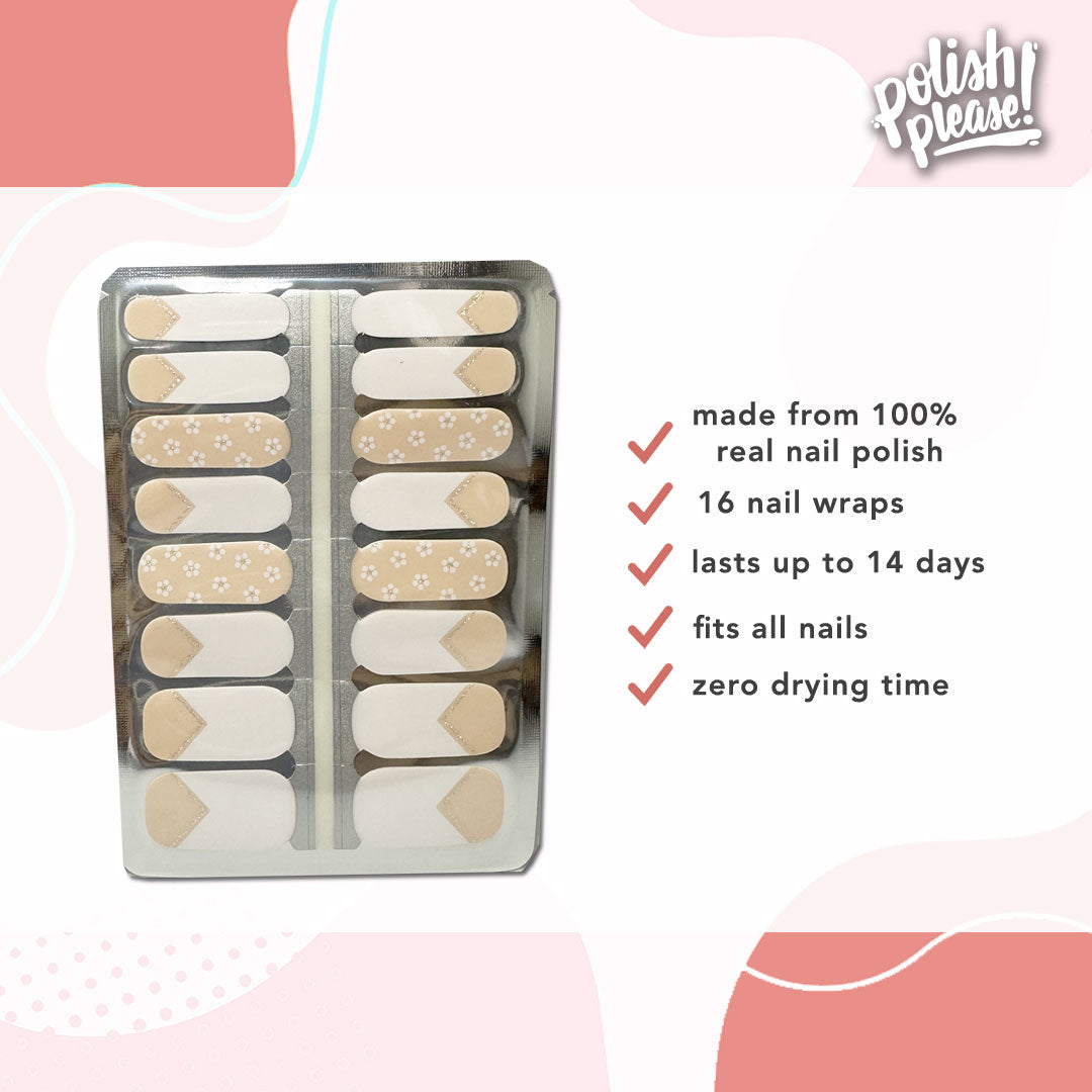 TIPSY NAIL WRAPS by Polish Please - Dainty