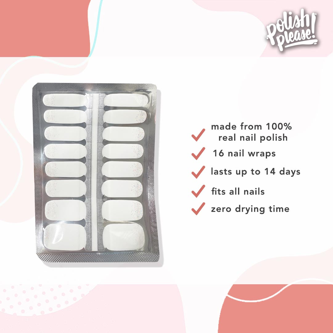 TIPSY NAIL WRAPS by Polish Please - Happy Tips