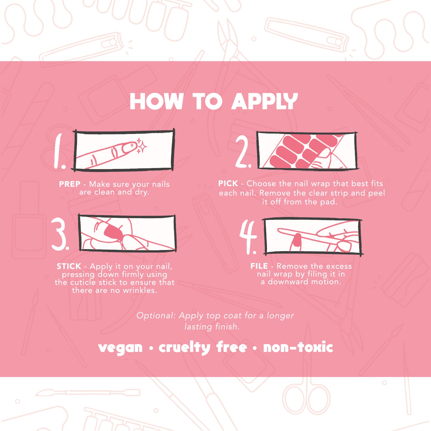 TIPSY NAIL WRAPS by Polish Please - Mermaid