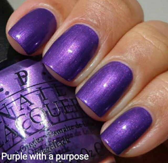 Purple With A Purpose (OPI Nail Polish)