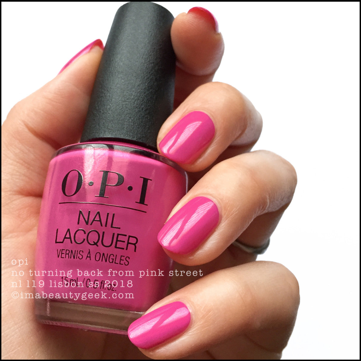 No Turing Back From Pink Street (OPI Nail Polish)