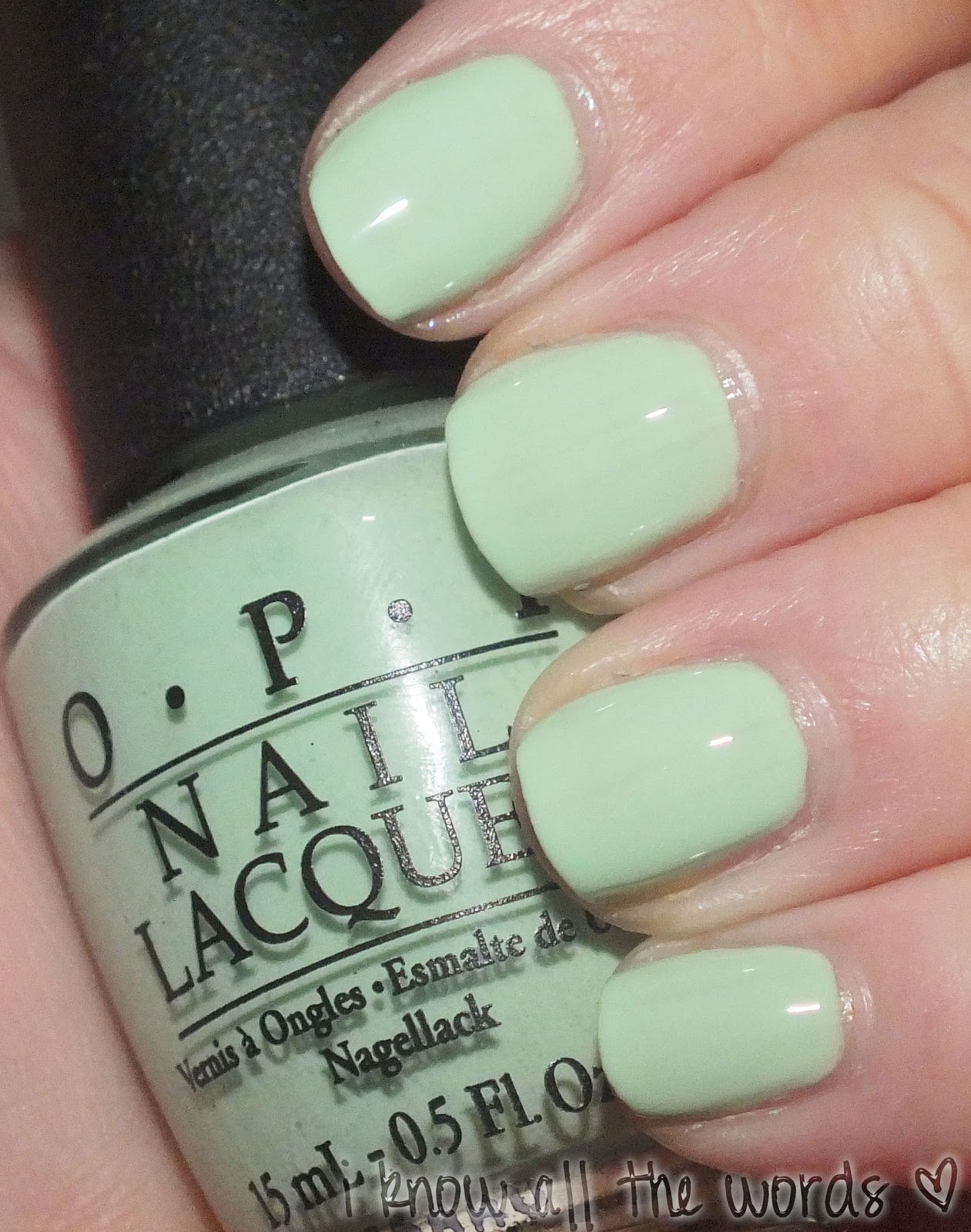 Gargantuan Green Grape (OPI Nail Polish)