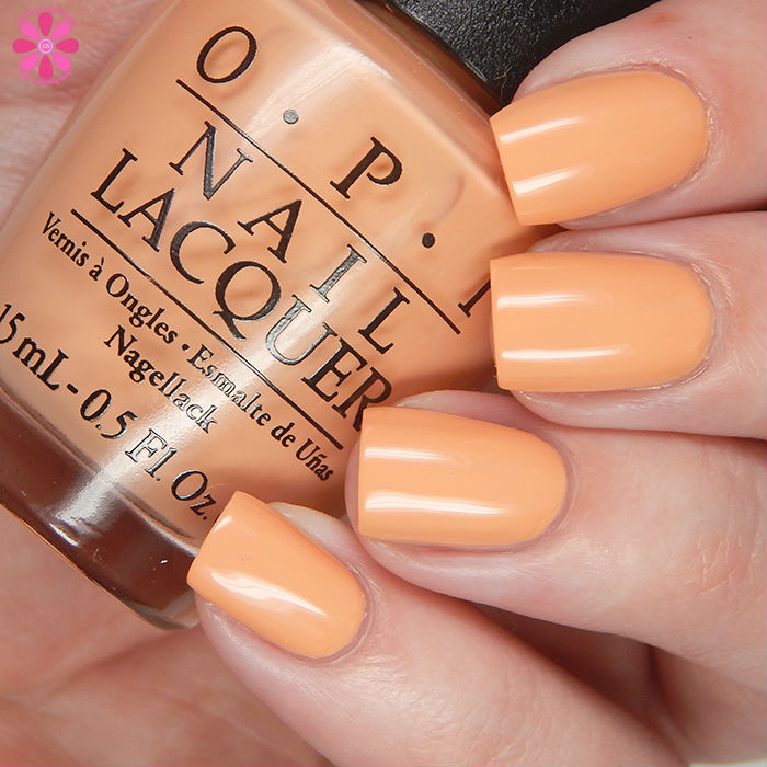 I'm Getting a Tan-gerine (OPI Nail Polish)