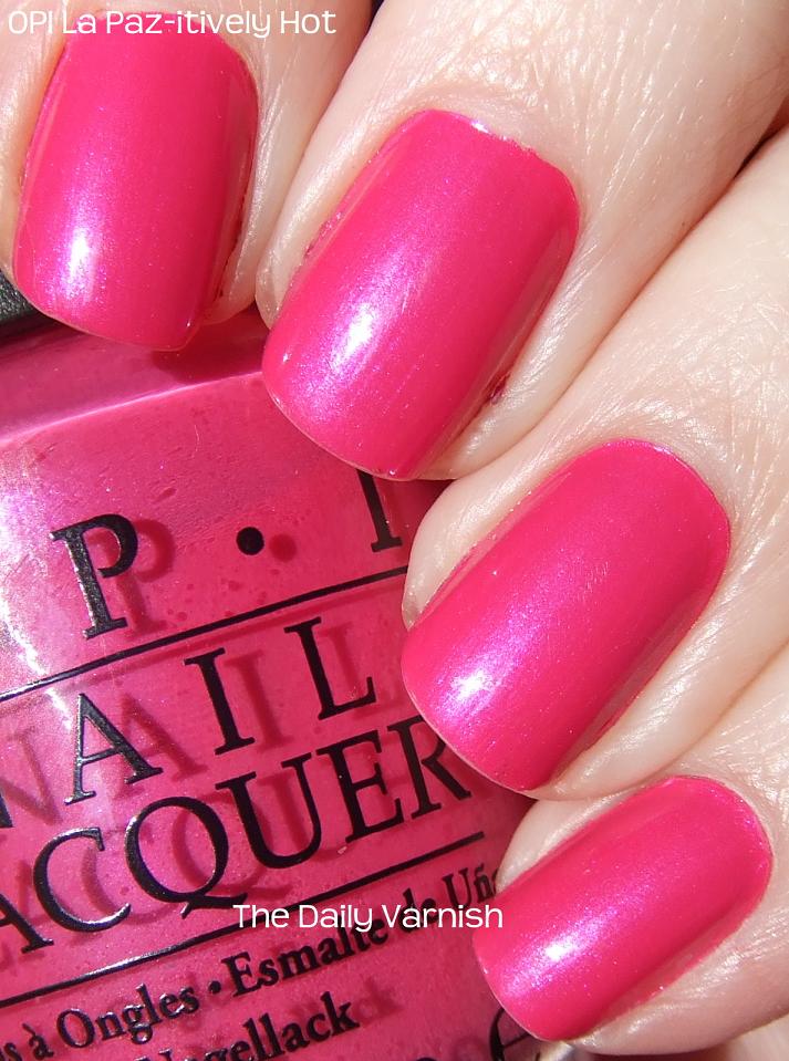 La Paz-itively Hot (OPI Nail Polish)