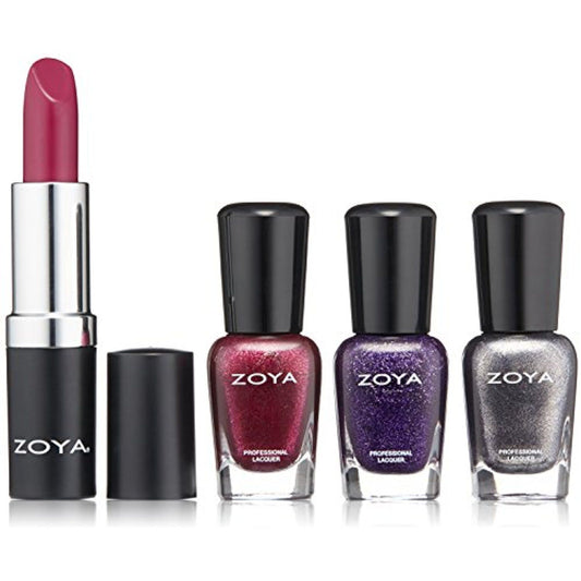 Magical Mystery Lips & Tips Set (Zoya Nail Polish)