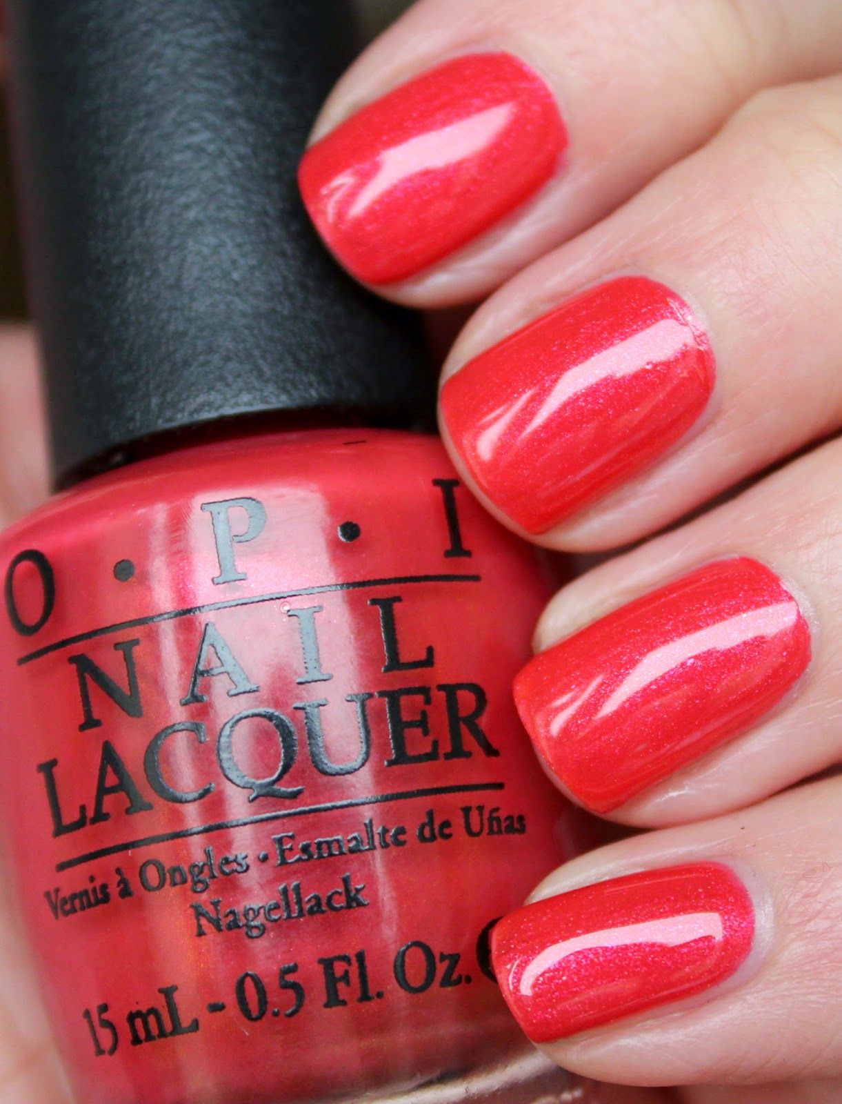 Go with the Lava Flow (OPI Nail Polish)