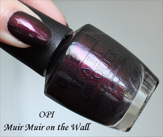 Muir Muir on the Wall (OPI Nail Polish)