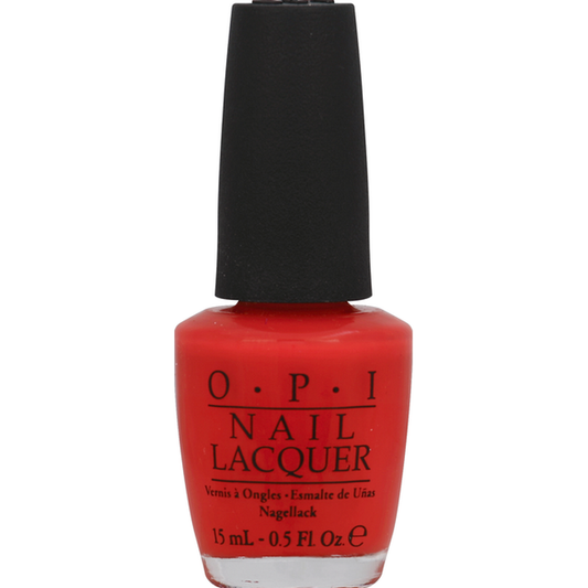 Red Lights Ahead...Where? (OPI Nail Polish)