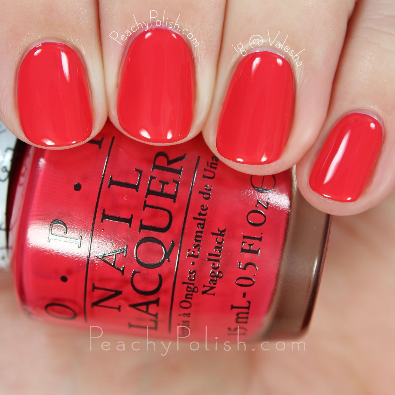 5 Apples Tall  (OPI Nail Polish)