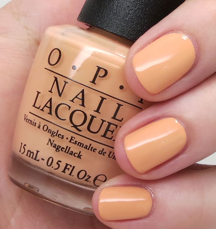 I'm Getting a Tan-gerine (OPI Nail Polish)