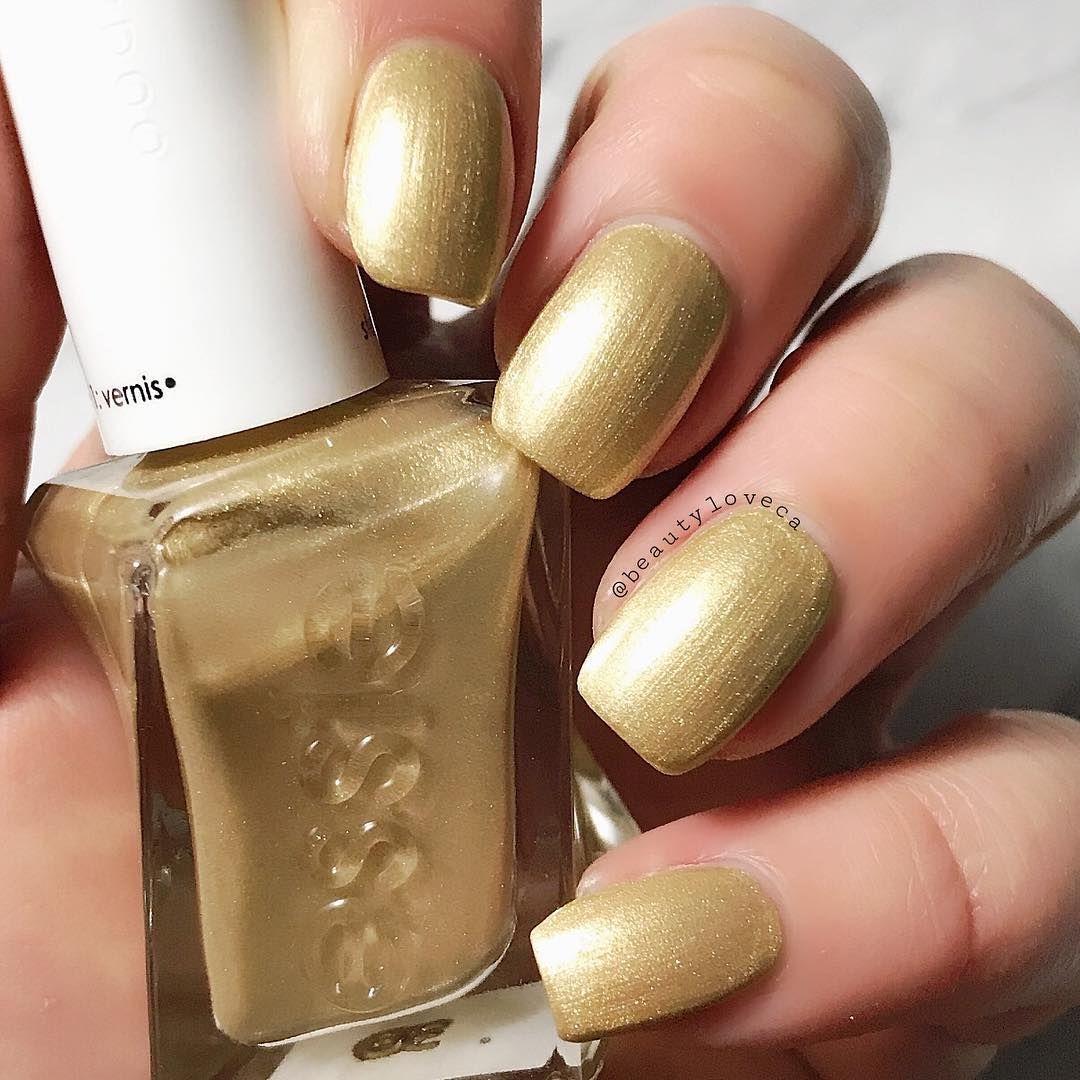 You're Golden (Essie Gel Couture Nail Polish)