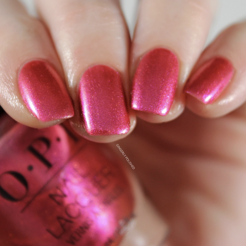 Pink, Bling and be Merry (OPI Nail Polish)