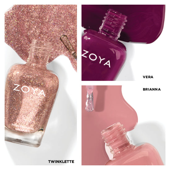 Enamored Group B Bundle - Mini Size 0.25oz (Zoya Nail Polish)