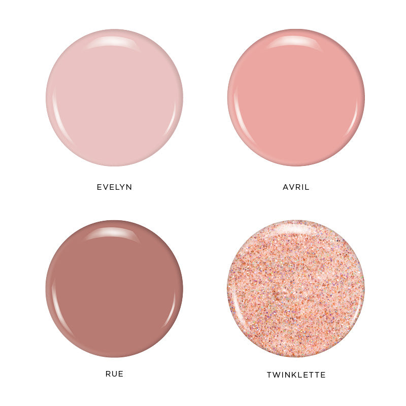 Elegant Neutrals Quad Petite Nail Polish Gift Set (Zoya Nail Polish)