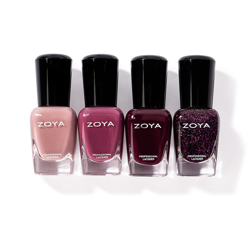 Marvelous Mauves Quad Petite Nail Polish Gift Set (Zoya Nail Polish)