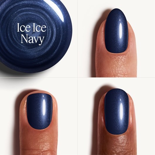 Ice Ice Navy (Essie Gel Couture Nail Polish) - 13 ml